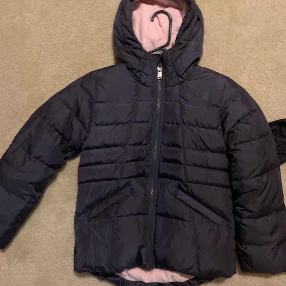 Girls youth XL North Face coat